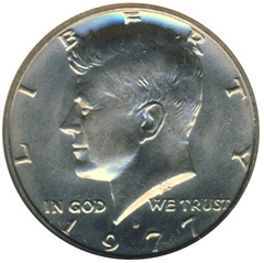 1965 Kennedy Half Dollar Value Chart