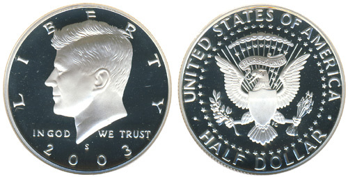 2004 2005 2006  2007 P D  Kennedy Half Dollar Uncirculated Set from Mint Rolls 