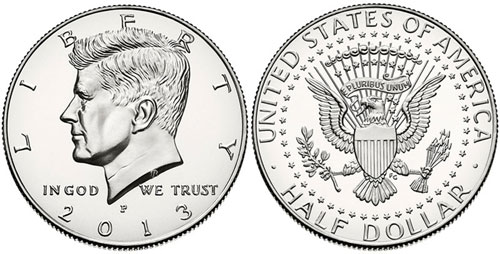 2013 Kennedy Half Dollar from Mint Bag You Choose P,D or P&D Mint UNC 