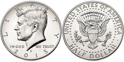 2015 Kennedy Half Dollar