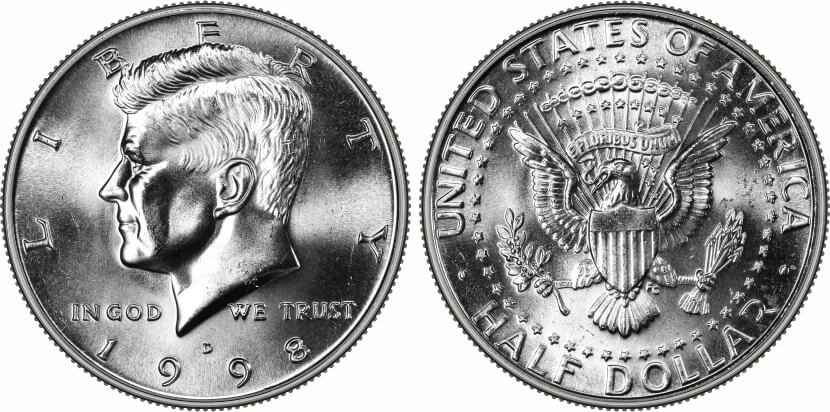 1998-D Kennedy Half Dollar
